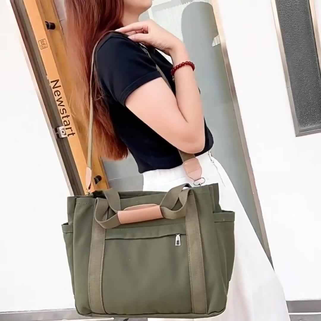 Torba typu tote ComfortCarry dla kobiet – lekka, z odpinanym paskiem i dużą przestrzenią do przechowywania