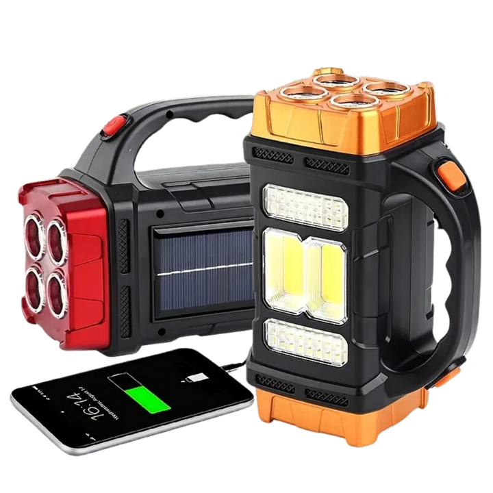 Latarka awaryjna 3-w-1 – SolarBeam