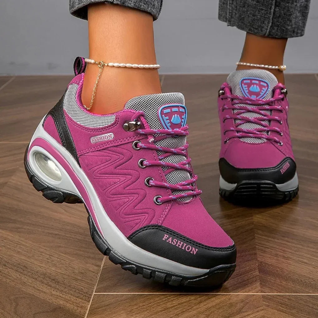 Kobiece Wodoodporne Kolorowe Buty Trekkingowe