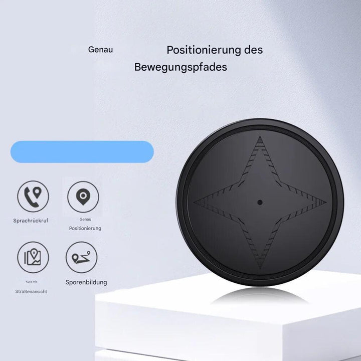 Kompaktowy magnetyczny lokalizator GPS – śledzenie w czasie rzeczywistym pojazdów, zwierząt domowych i cennych przedmiotów – ładowany przez USB
