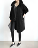 Klasyczny płaszcz trench z kapturem