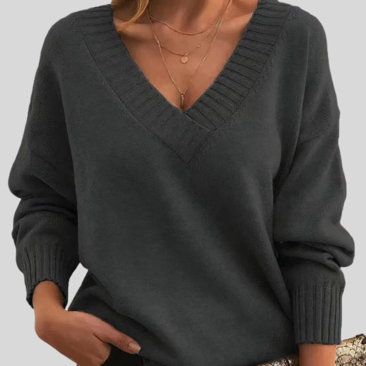 Damski sweter dzianinowy