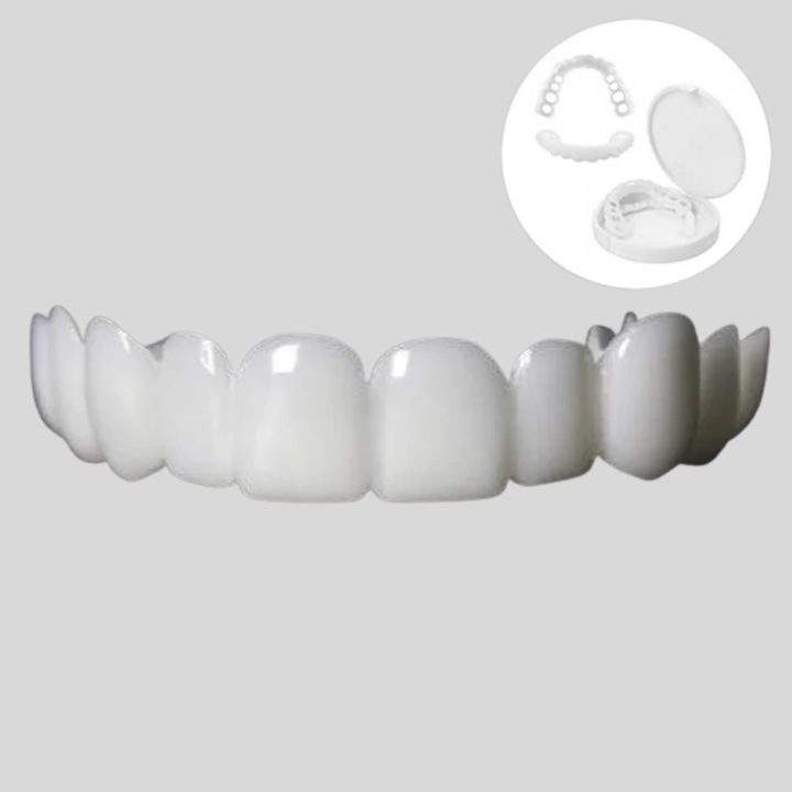 Licówki Snap-On Smile poprawiające uśmiech