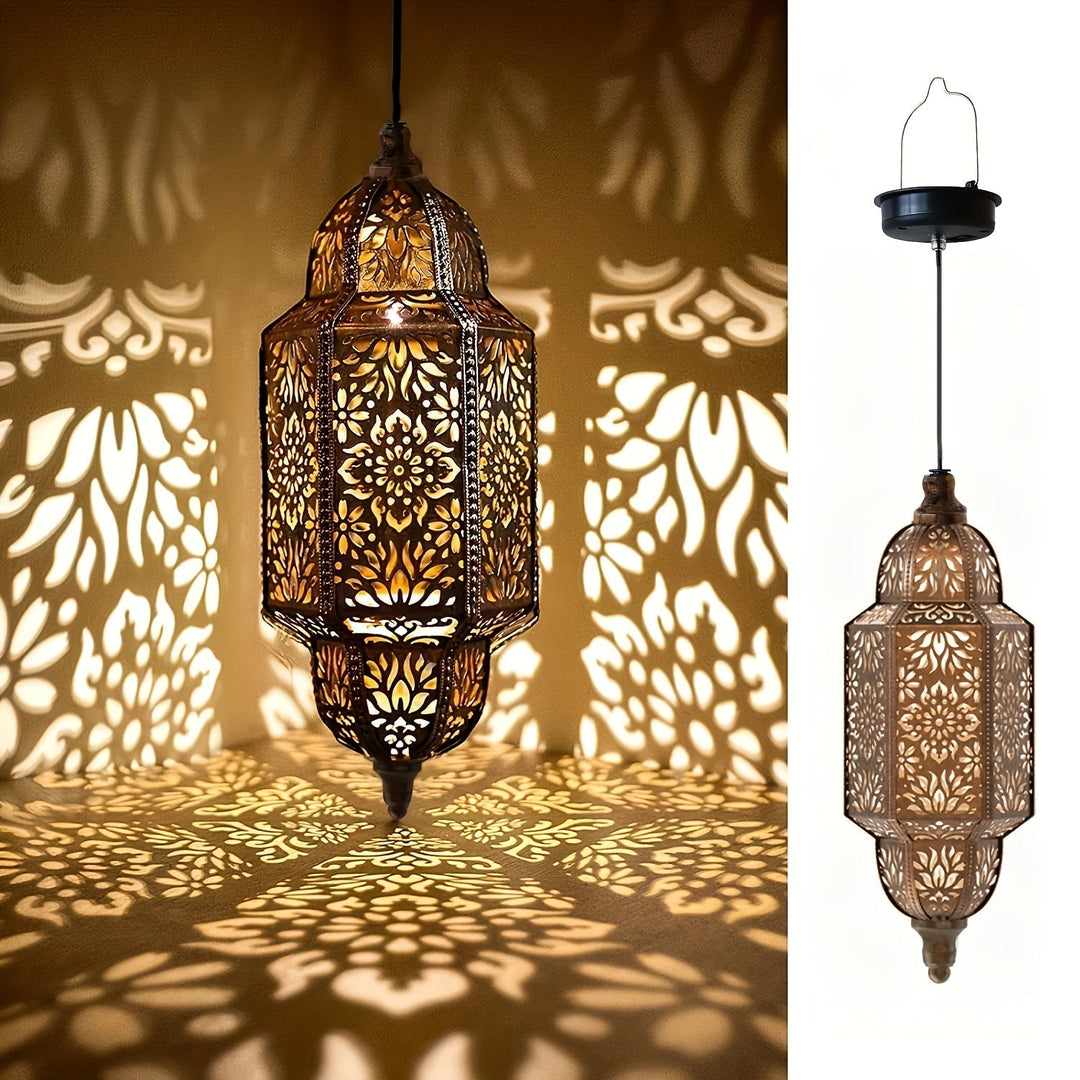 Marokańska lampa – vintage'owa elegancja do przyjemności na świeżym powietrzu