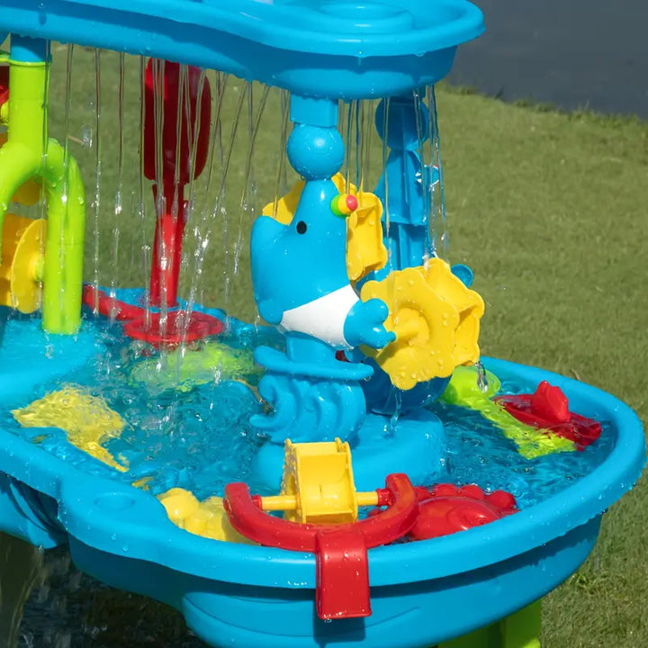 Stolik do zabawy piaskiem i wodą SplashTower – 3 poziomy zabawy dla dzieci
