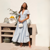 Damska Flowy Maxi Dress