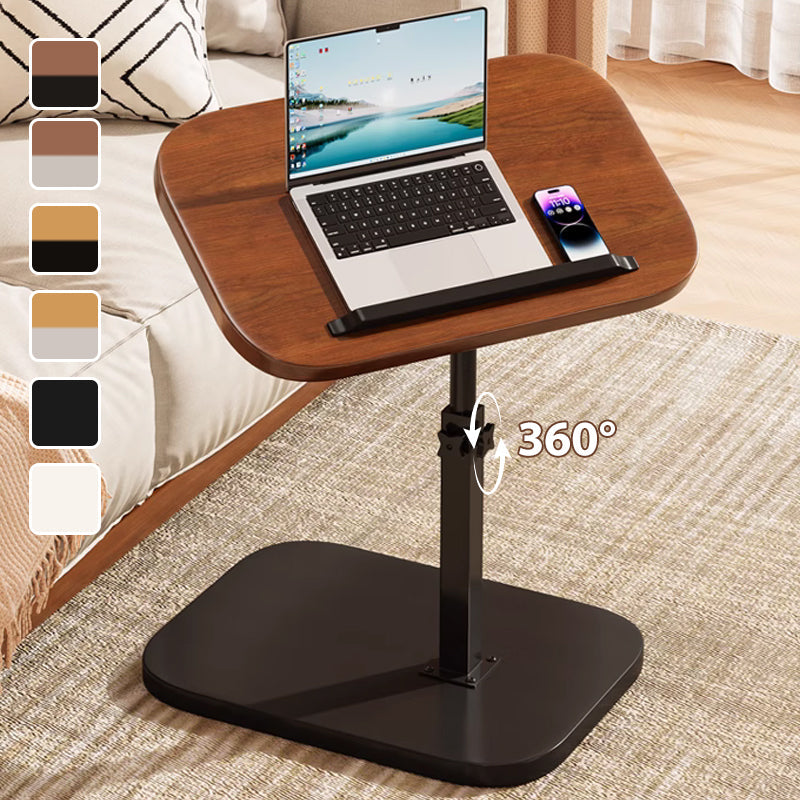 Regulowane na wysokość mobilne biurko na laptopa z obrotowym blatem 360°, 45–80 cm, nośność 30 kg