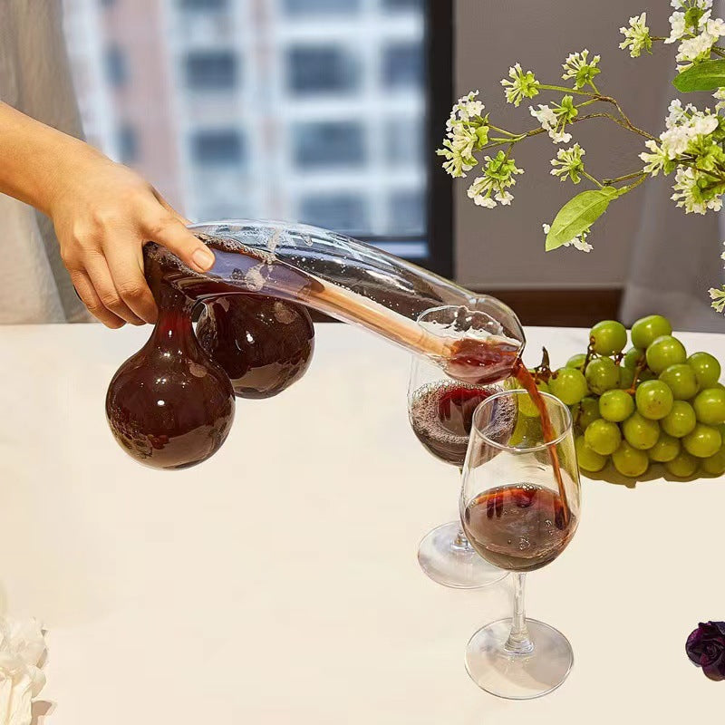 Karafka szklana | elegancki design i pojemność 650 ml | przezroczysta