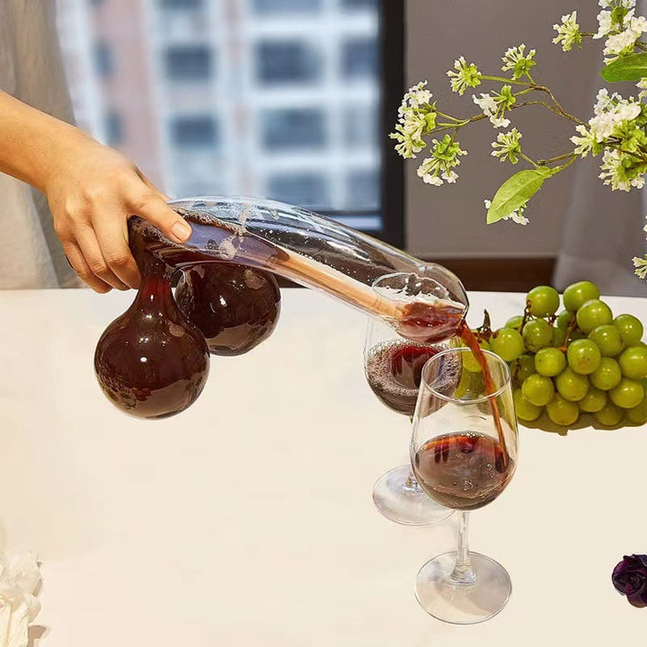 Karafka szklana | elegancki design i pojemność 650 ml | przezroczysta