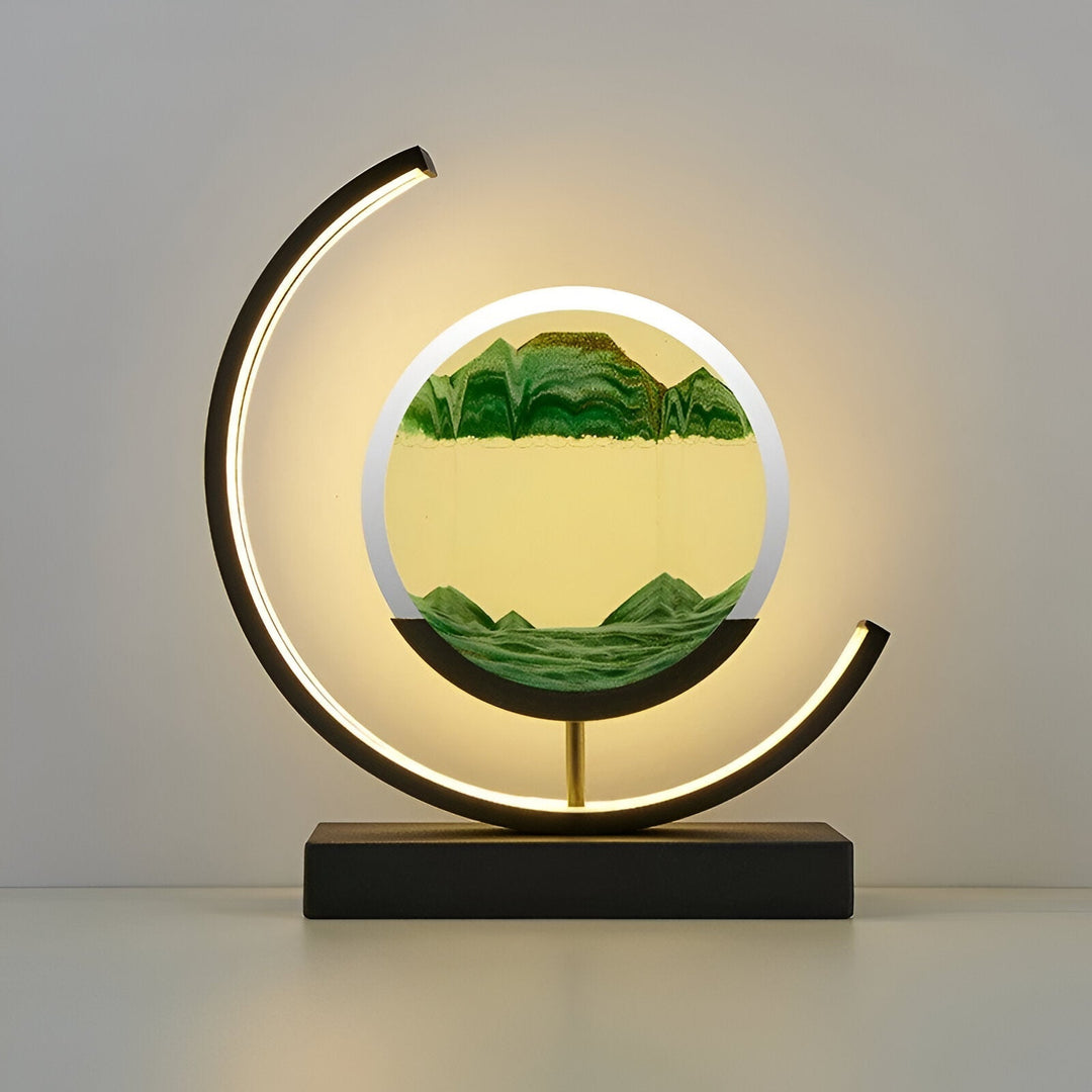 Sand Glow - lampa piaskowa z pilotem i funkcją ściemniania