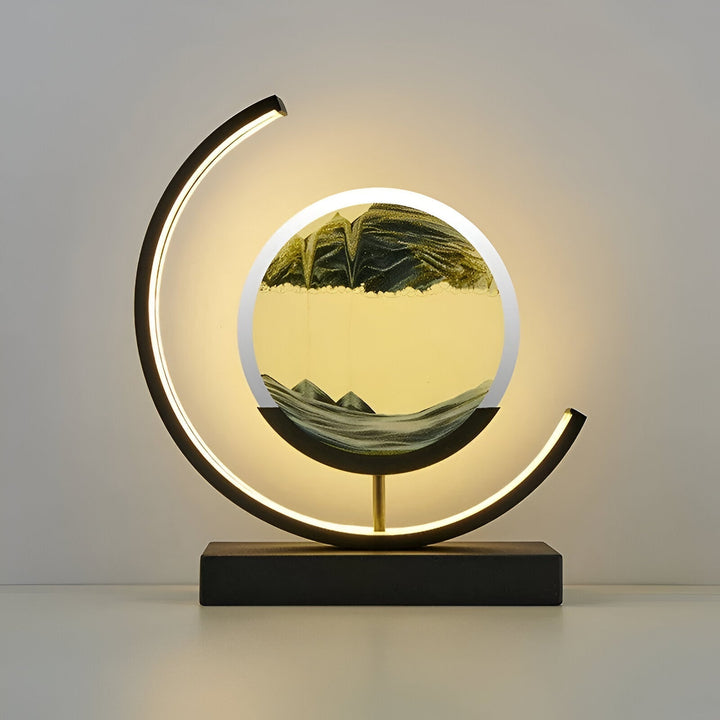 Sand Glow - lampa piaskowa z pilotem i funkcją ściemniania