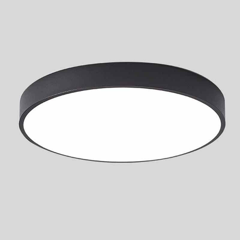 Okrągła lampa sufitowa Nordic Macaron z drewna