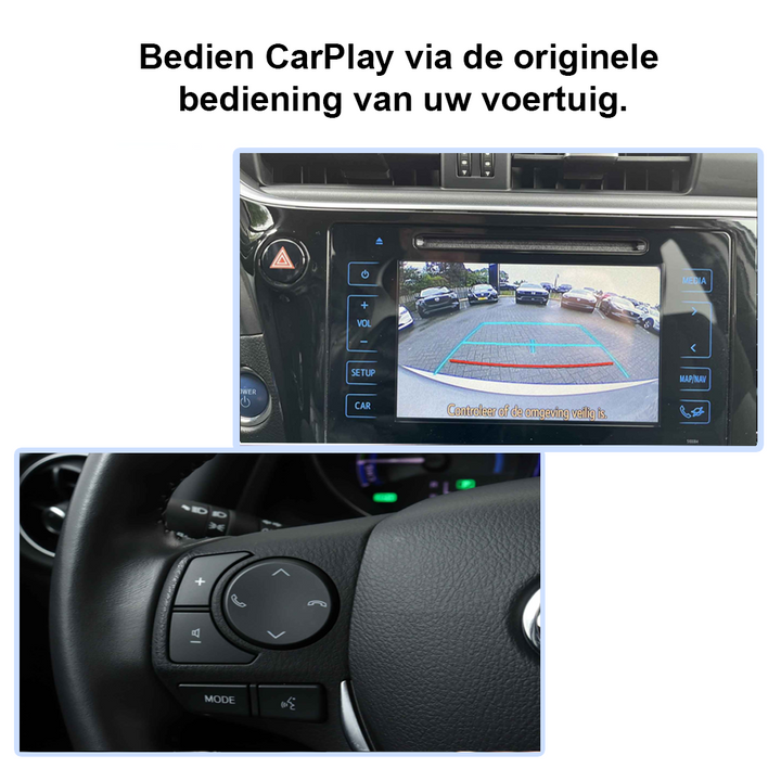 Toyota Bezprzewodowy moduł CarPlay | 2014-2020 | Plug & Play
