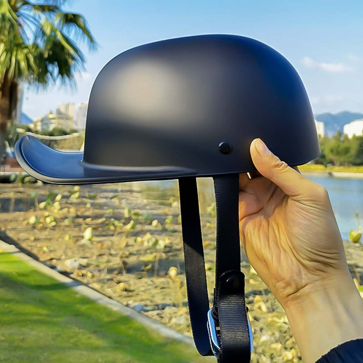 Kask motocyklowy w stylu czapki - homologacja DOT
