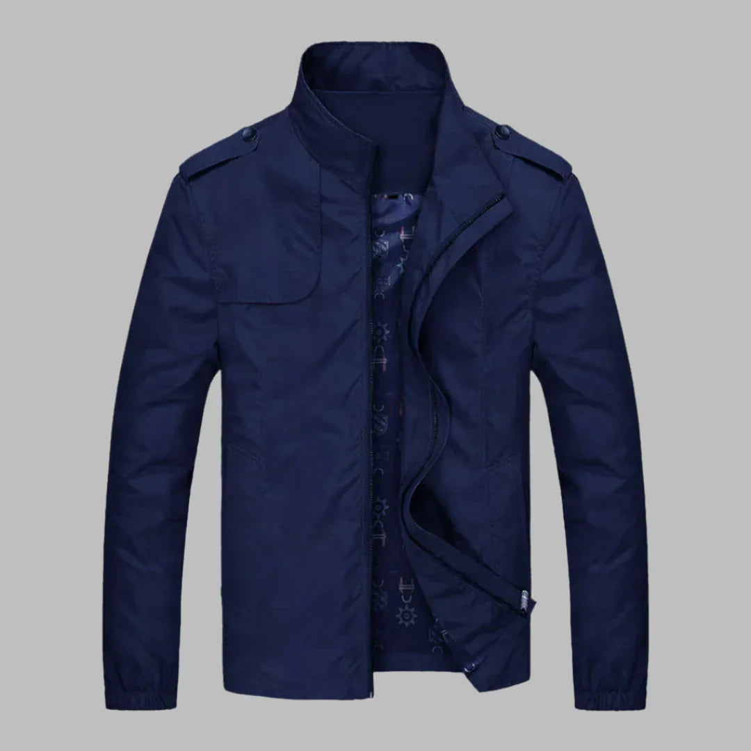 Męska Kurtka Zip-Up na Co Dzień