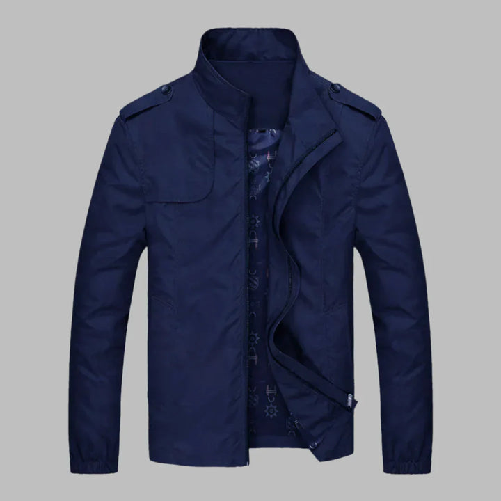 Męska Kurtka Zip-Up na Co Dzień