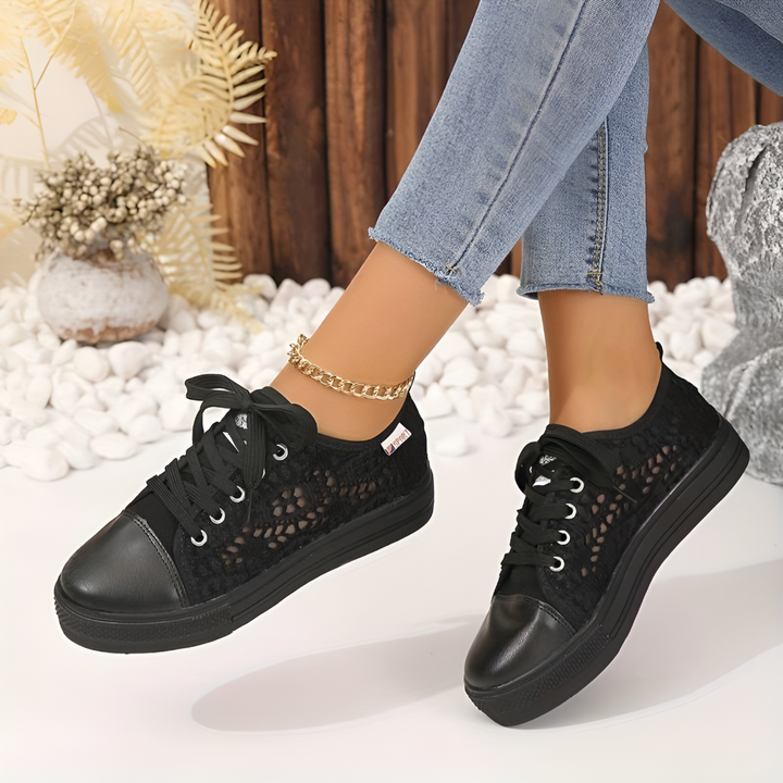 Casual Moda Sznurowane Trampki