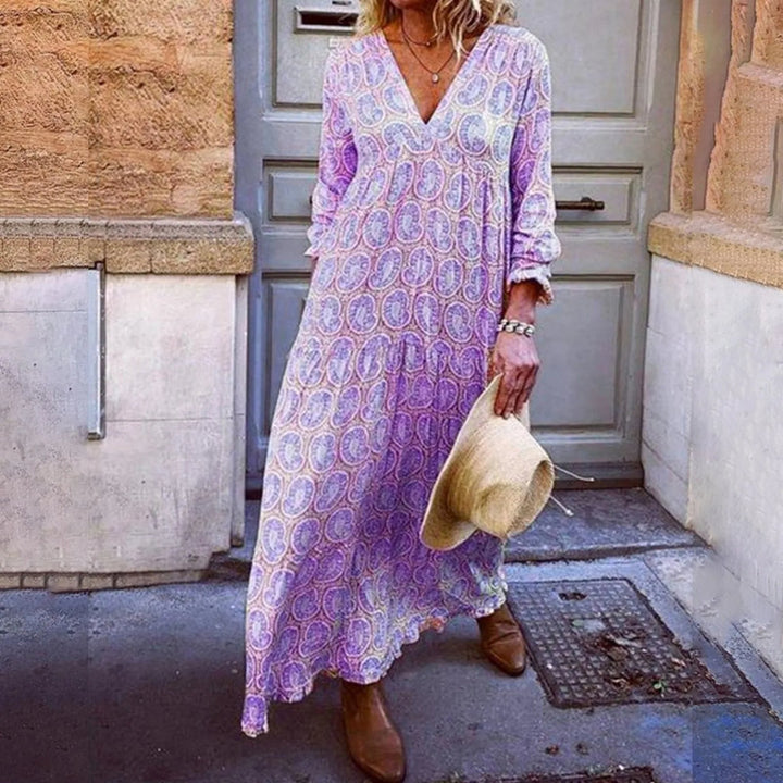 Bohowaves Geometric Maxi Dress — Gdzie boho styl spotyka letnią elegancję