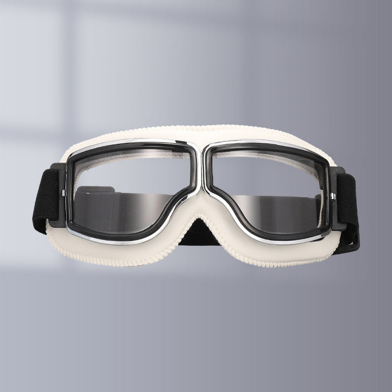 Okulary motocyklowe w stylu vintage