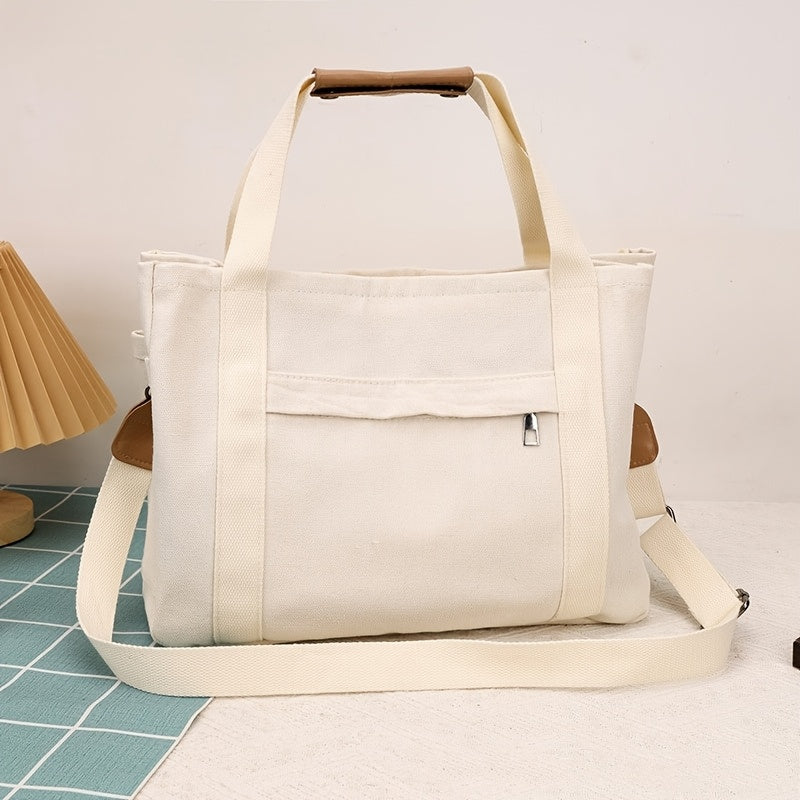 Torba typu tote ComfortCarry dla kobiet – lekka, z odpinanym paskiem i dużą przestrzenią do przechowywania