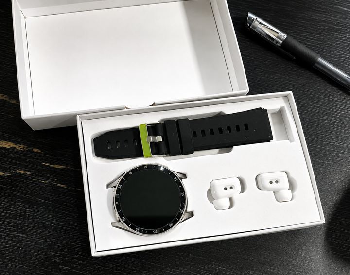 PrestigeTrack EchoWrist | Smartwatch ze słuchawkami Bluetooth do monitorowania fitness i zdrowia