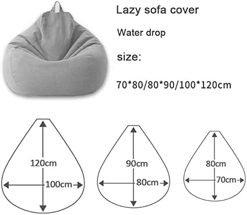 Bean Bag Trekk | Ergonomiczna i Stylowa | 80x90 cm, 100x120 cm
