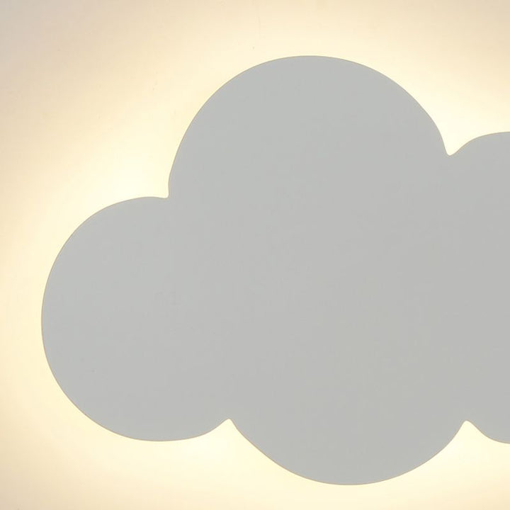 Minimalistyczna Nowoczesna Lampa Ścienna w Kształcie Chmury Aria