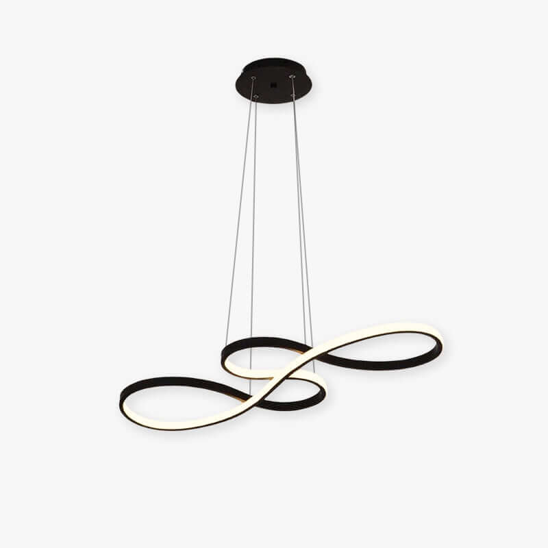 Lampa wisząca LED w kształcie nuty muzycznej - Nowoczesne oświetlenie
