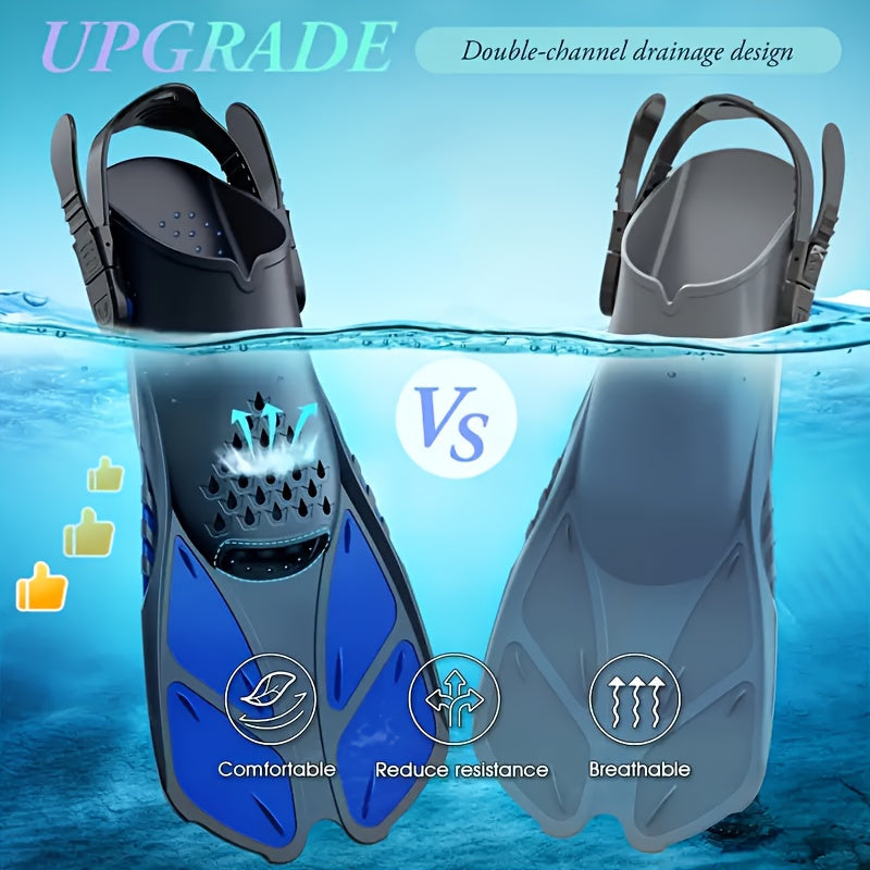 Płetwy do snorkelingu AquaFlex – Idealne do pływania i snorkelingu