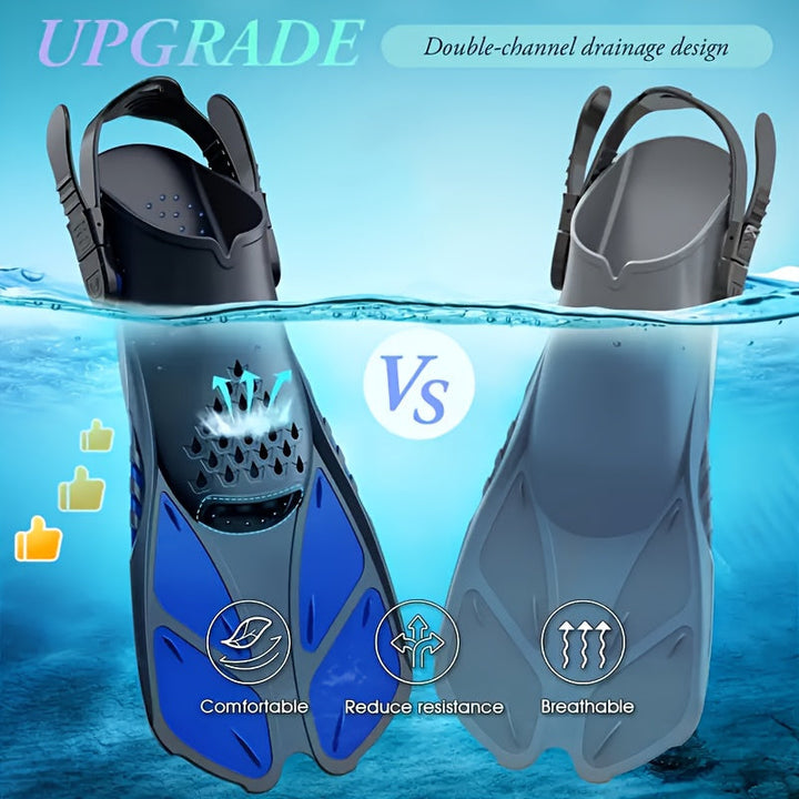 Płetwy do snorkelingu AquaFlex – Idealne do pływania i snorkelingu