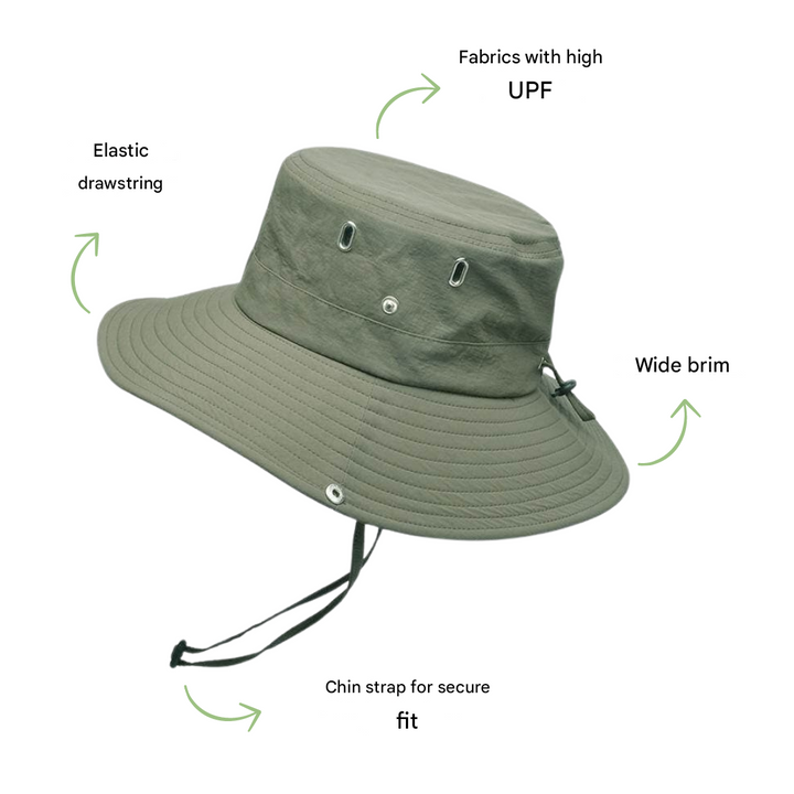 Outdoorowy kapelusz bucket z ochroną UV – Stormtrail