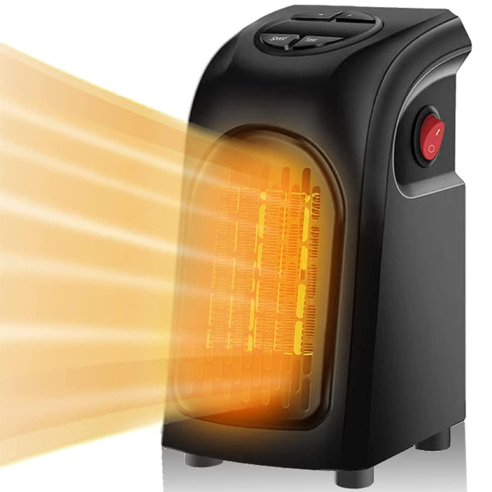 Grzejnik do gniazdka z termostatem i elementem PTC
