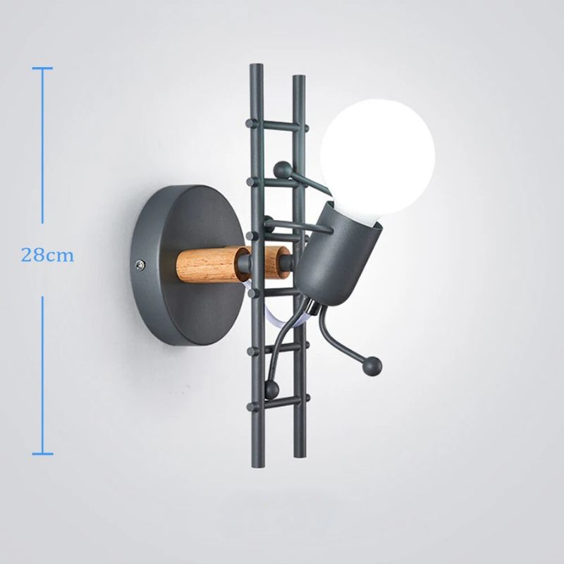 GlowClimb designerski kinkiet | Unikalna lampa ścienna w kształcie schodów, idealna do przytulnych sypialni i salonów