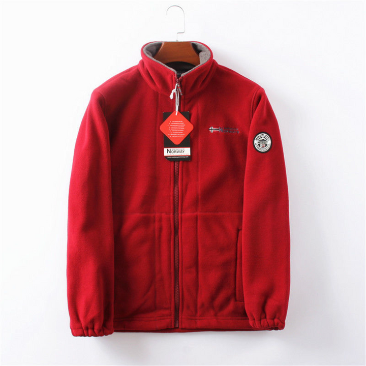 Wiatrówka i Komfortowa Męska Kurtka Fleece