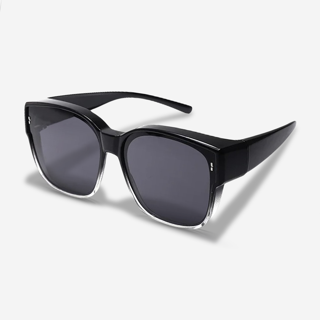 ClipShades | eleganckie nakładane okulary przeciwsłoneczne dla osób noszących okulary