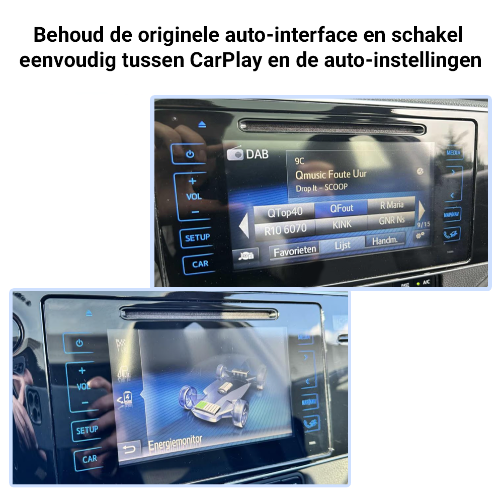 Toyota Bezprzewodowy moduł CarPlay | 2014-2020 | Plug & Play