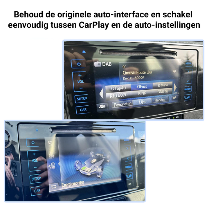 Toyota Bezprzewodowy moduł CarPlay | 2014-2020 | Plug & Play