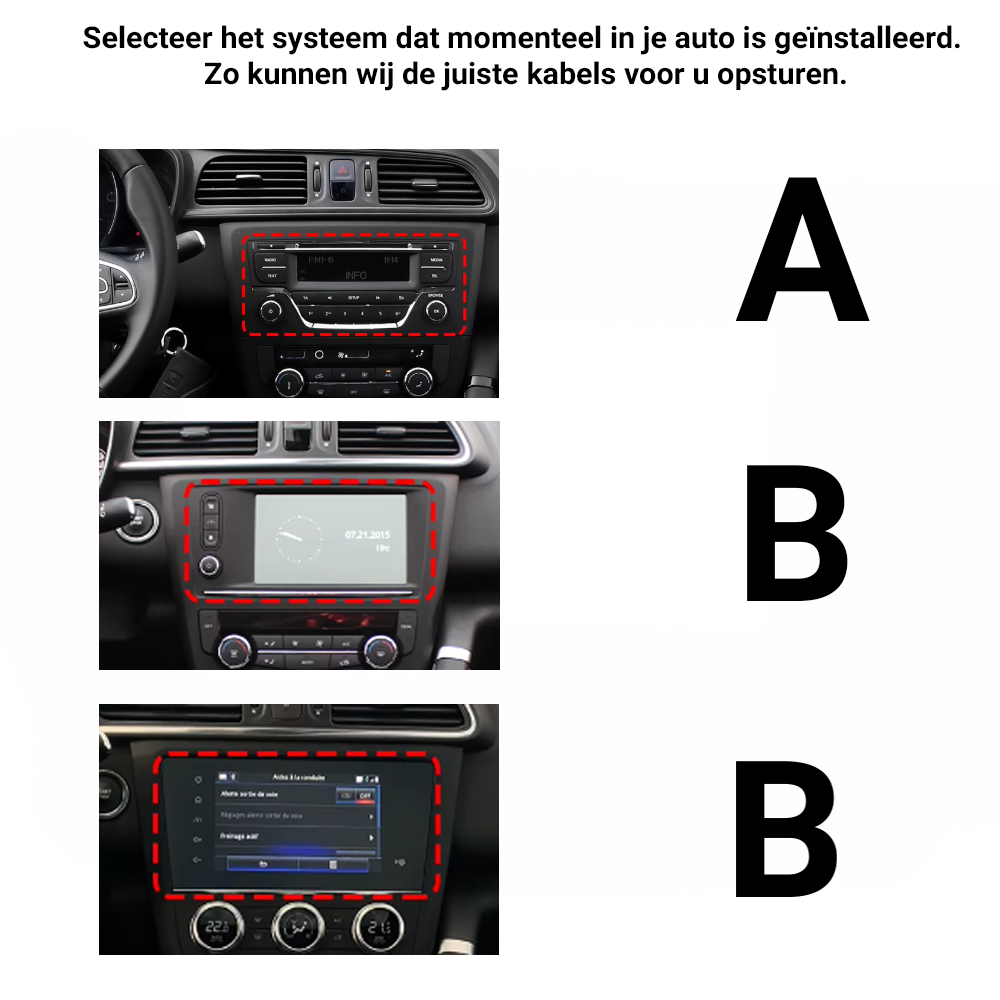 Renault Kadjar | CarPlay & Android Auto | 2015-2019