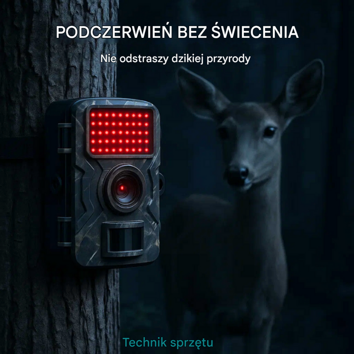 Kamera noktowizyjna do obserwacji dzikiej przyrody