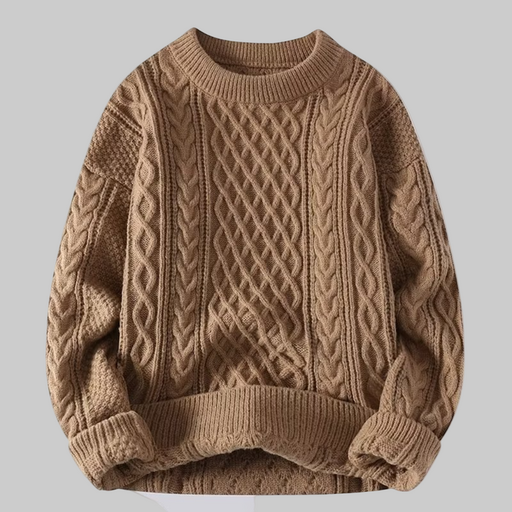 Wełniany sweter „Miejska Klasyka” – ponadczasowy design dla każdego