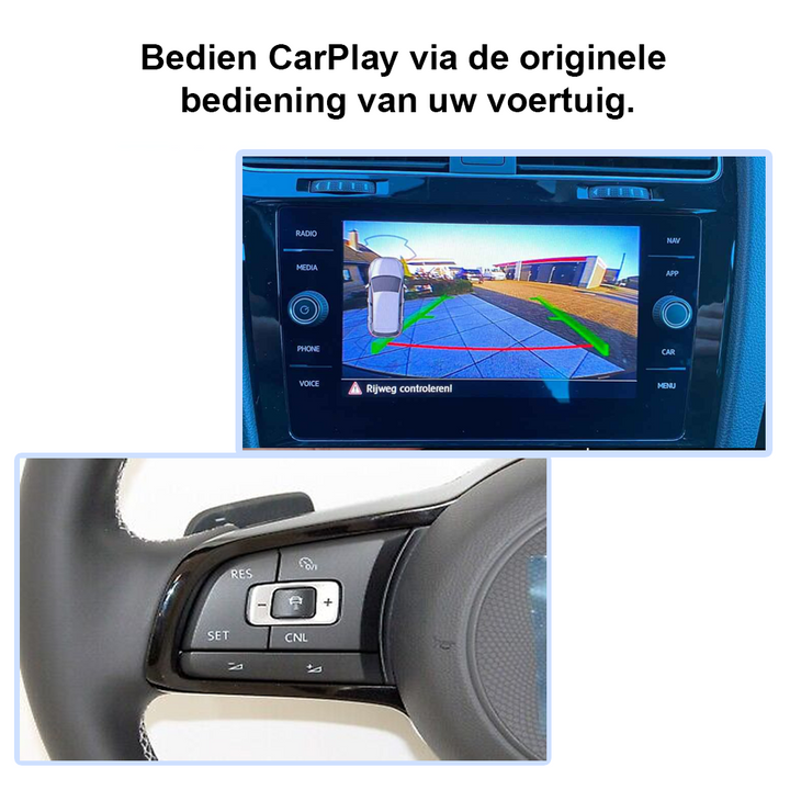 Volkswagen Golf 7 | Bezprzewodowy moduł CarPlay | 2013-2020