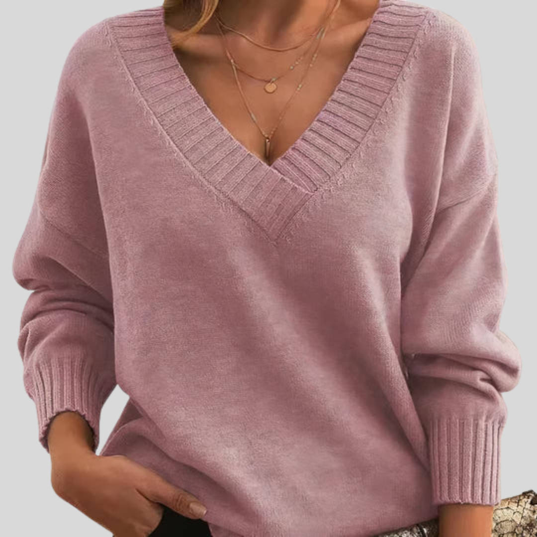 Damski sweter dzianinowy