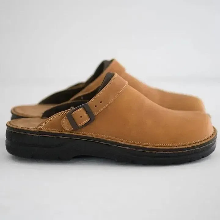 Skórzane klapki unisex