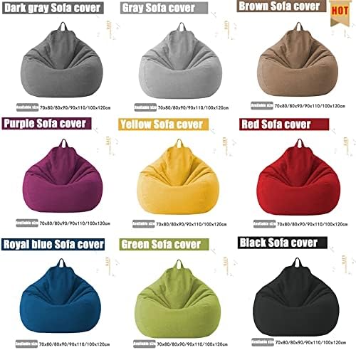 Bean Bag Trekk | Ergonomiczna i Stylowa | 80x90 cm, 100x120 cm