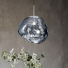 Nowoczesna szklana lampa sufitowa - LunaLux
