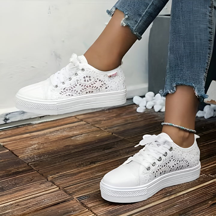 Casual Moda Sznurowane Trampki