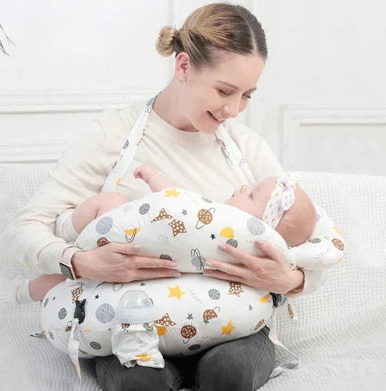 Ergonomiczna poduszka do karmienia dla mam i niemowląt - MilchMoment