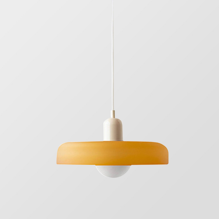 Kolorowa lampa wisząca w stylu Bauhaus - StiloGlas