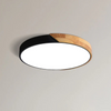 Lampa sufitowa drewniana Delos Skandi | Naturalne światło LED w designerskim stylu