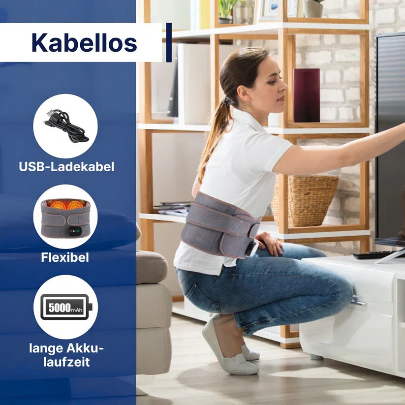 Ortopedyczny pas na plecy z terapią podczerwienią – ThermaLum